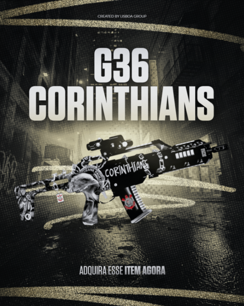 SKIN G36 CORINTHIANS