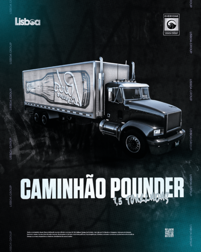 CAMINHÃO POUNDER - 30 DIAS
