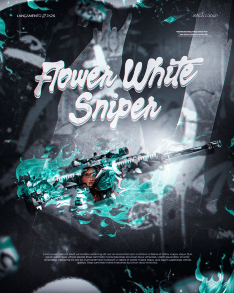 FLOWER WHITE SNIPER