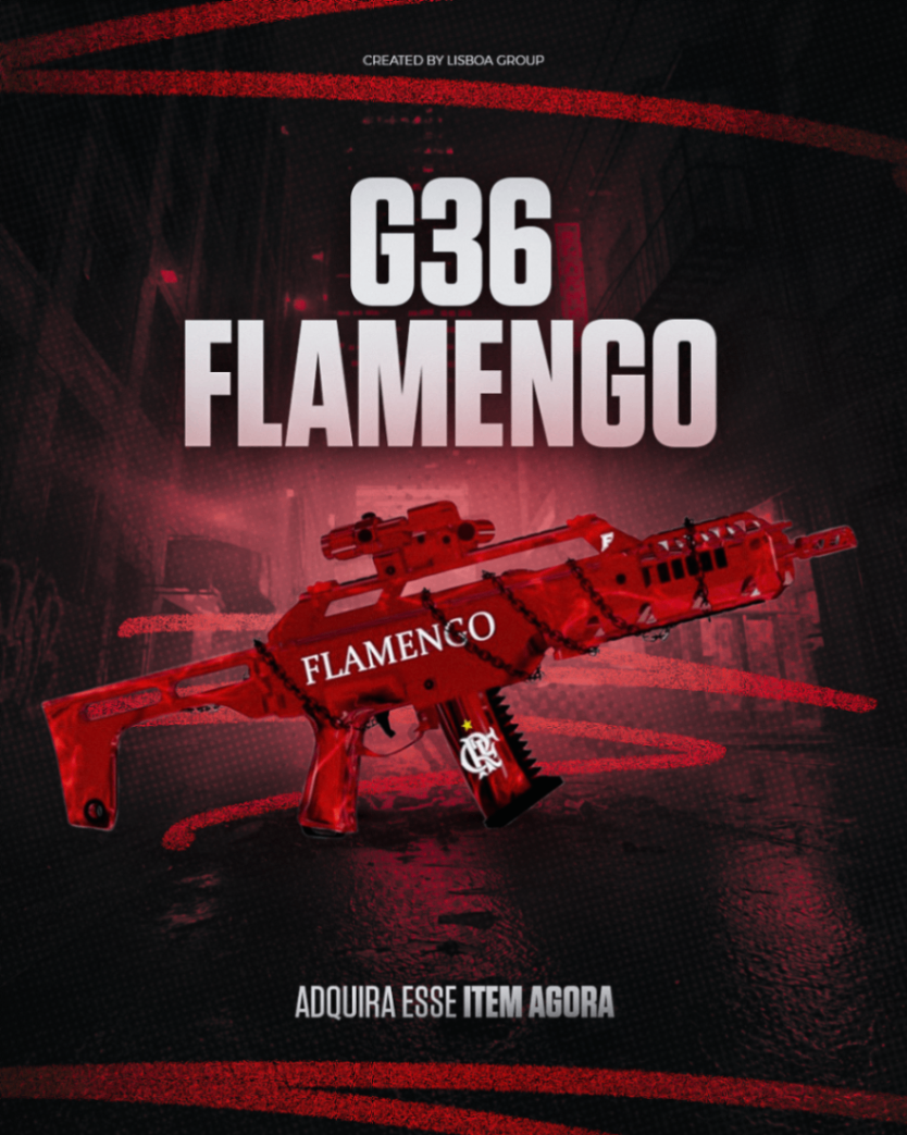 SKIN G36 FLAMENGO
