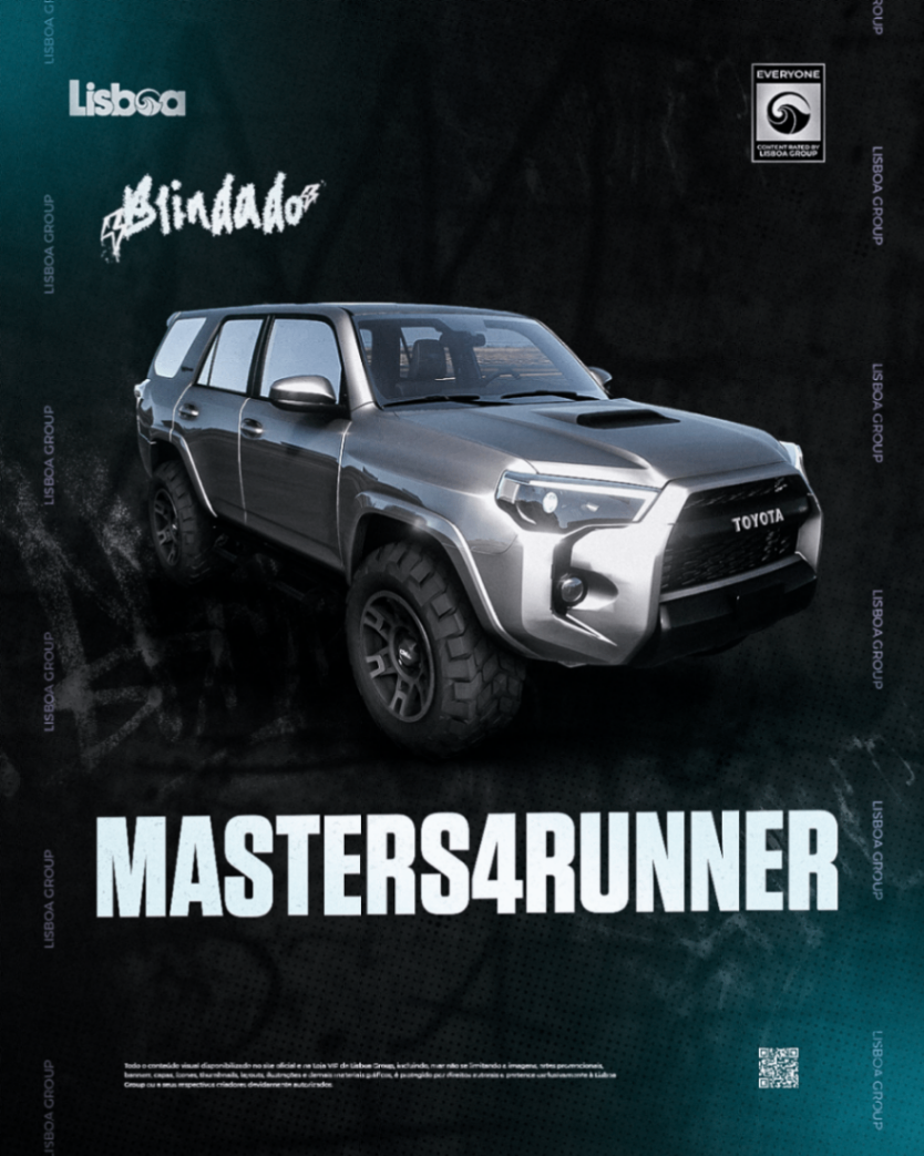 4Runner blindada - 30 DIAS