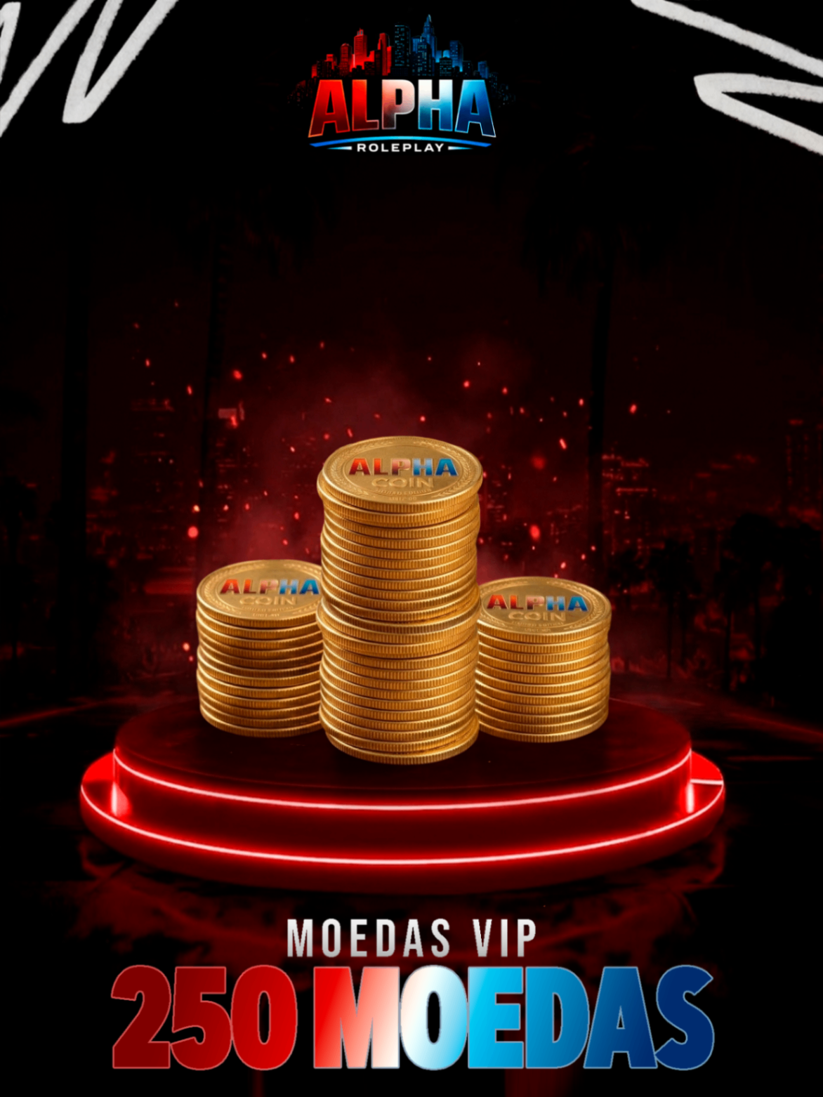250 MOEDAS