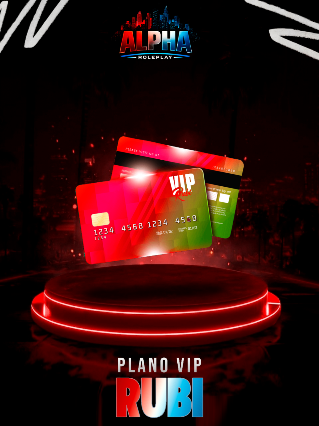 VIP RUBI ( DURAÇÃO ATE O WIPE )