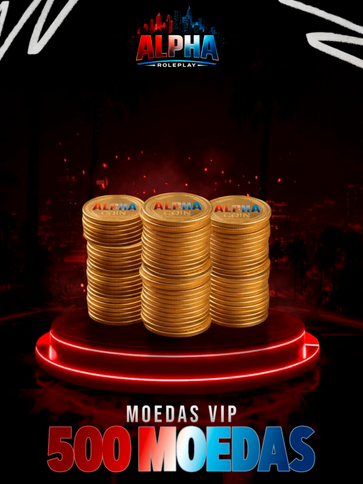 500 MOEDAS