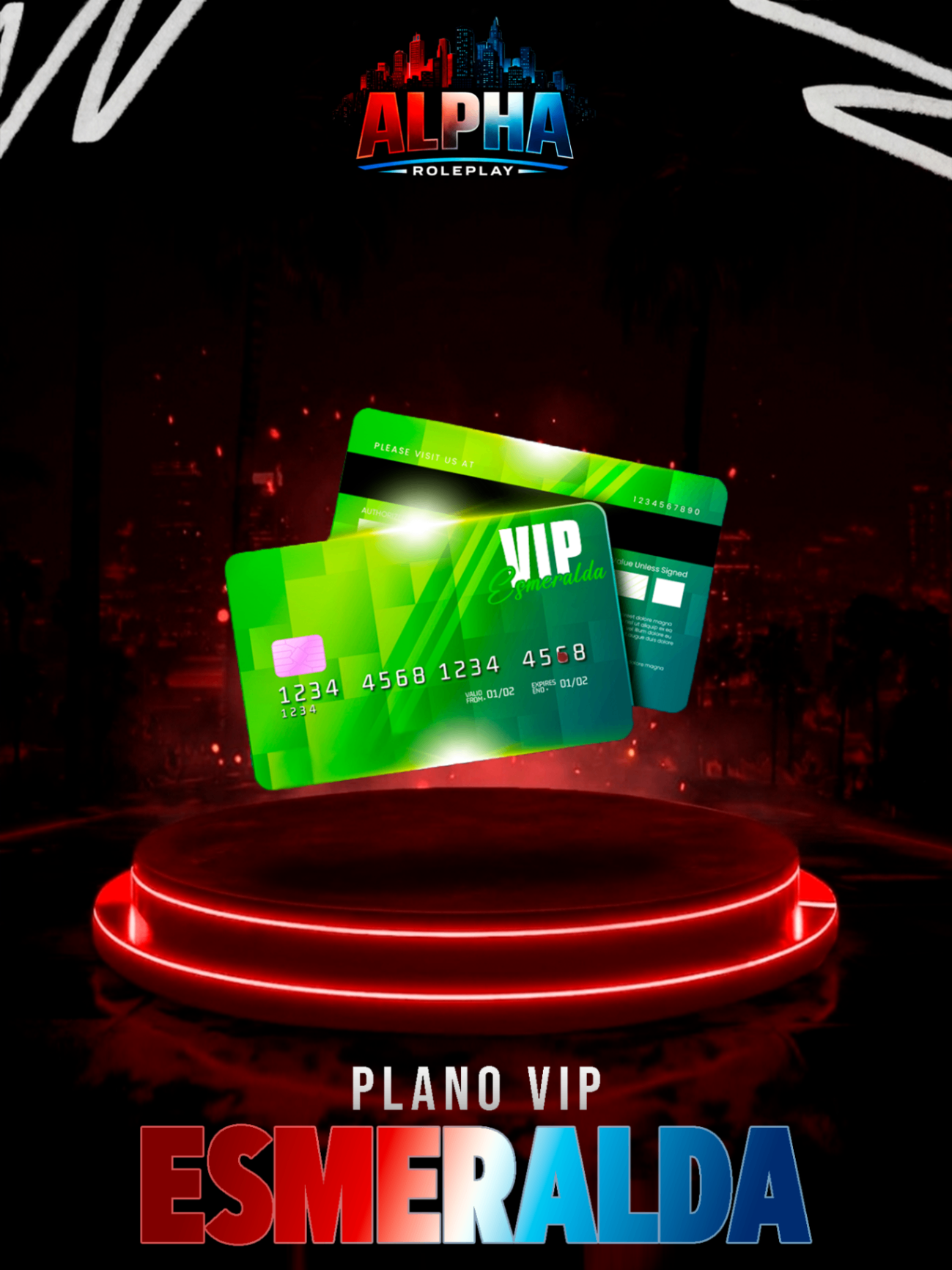 VIP ESMERALDA  ( DURAÇÃO ATE O WIPE )