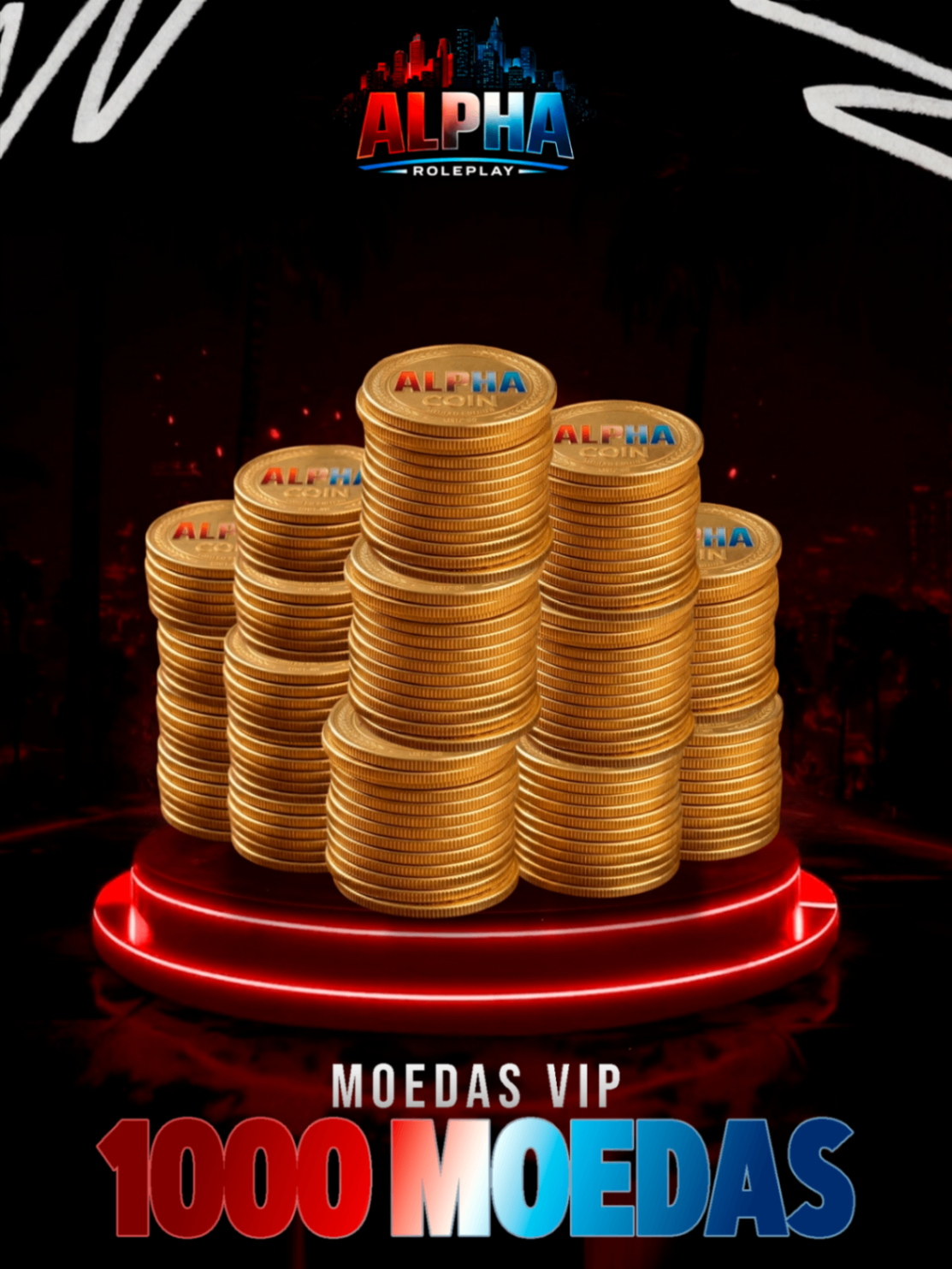 1000 MOEDAS