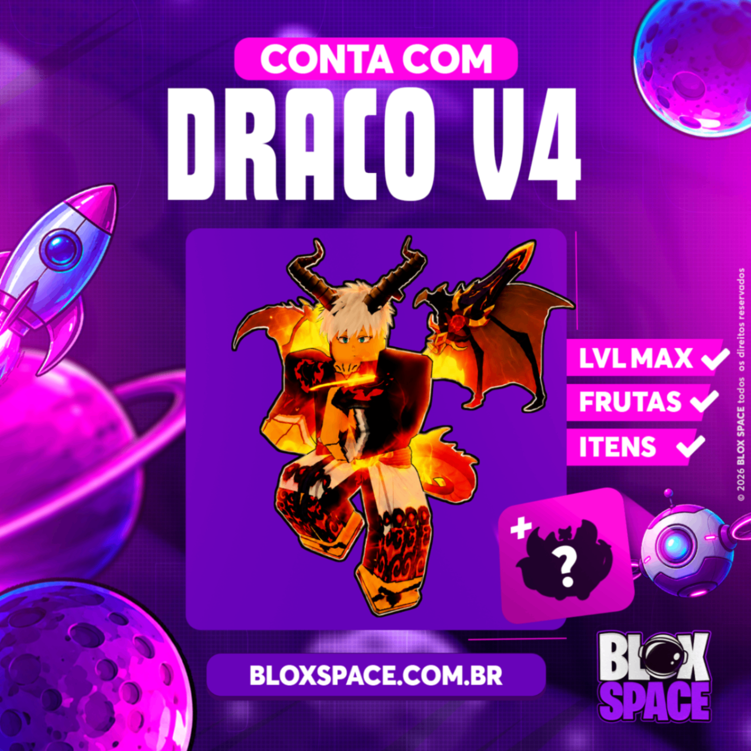 『 🐉 』DRACO V4 + GODHUMAN + LEVEL MÁX [🔥 Popular 🔥]