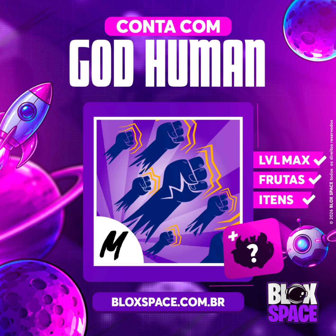 GodHuman + Level máximo 🚀