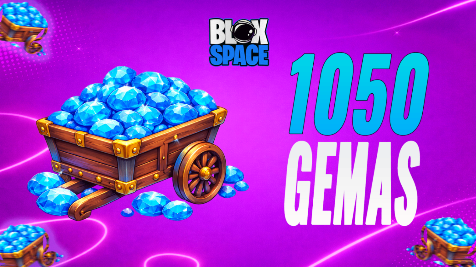 700 GEMAS (NA SUA CONTA)
