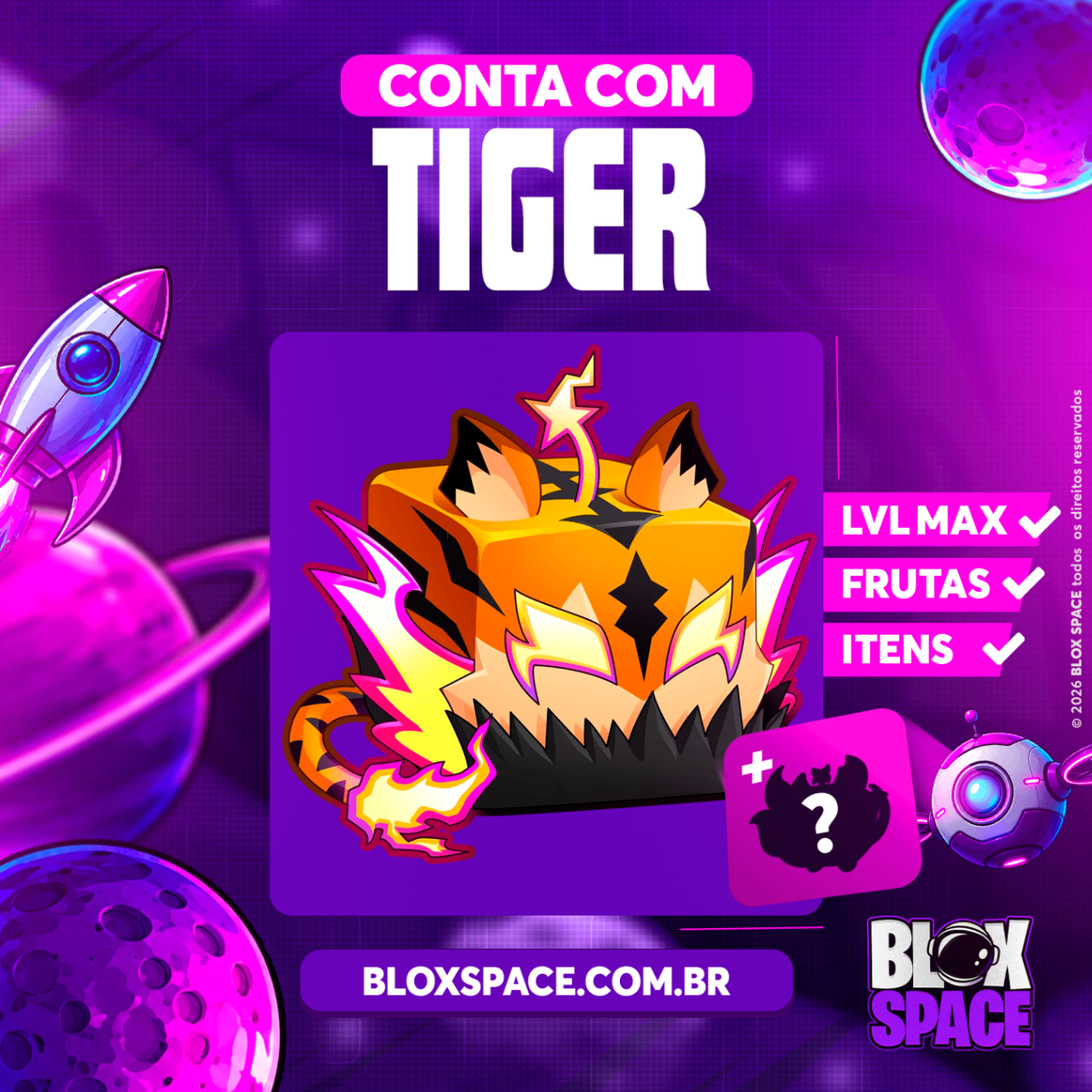 🐆 Tiger no baú