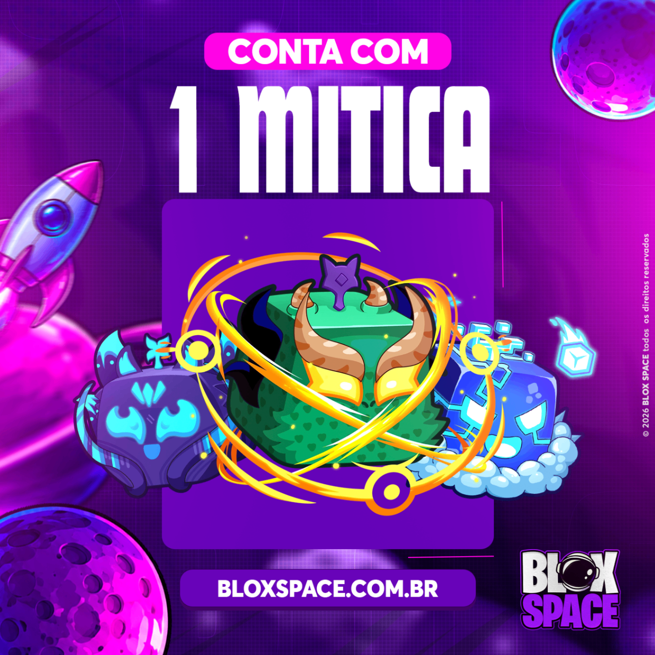 🌟 • CONTA COM MITICA NO BAÚ 🎁🏆