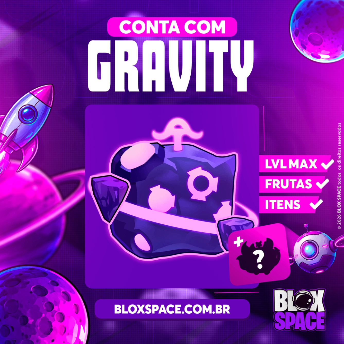 ☄️ Gravity Baú