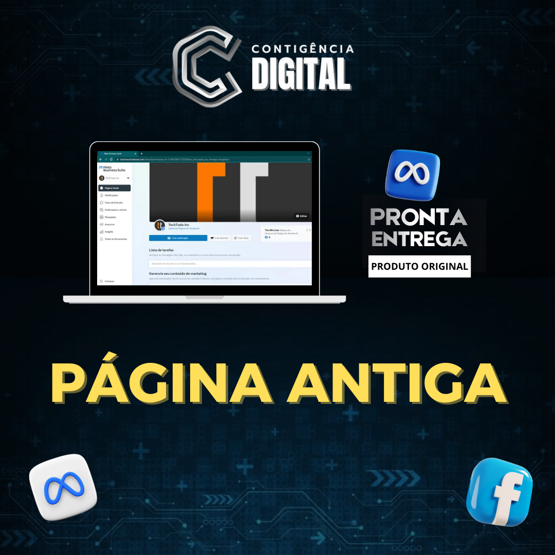 Página Antiga Facebook