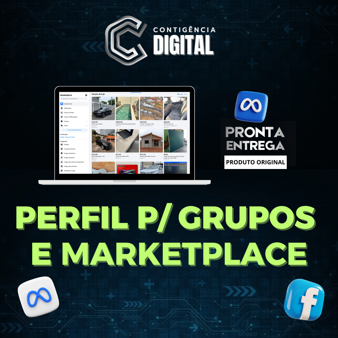 Perfil Marketplace e Grupos