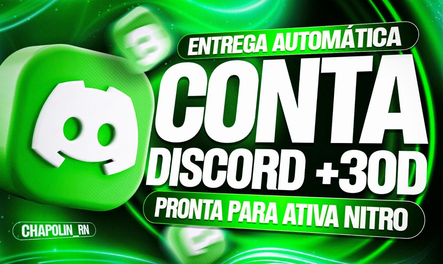 CONTA DISCORD +30D/ ANTIGA