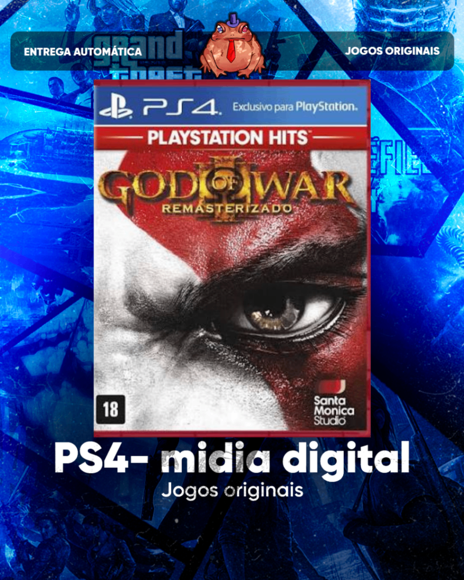 God Of War 3 Remastered Primária - Ps4