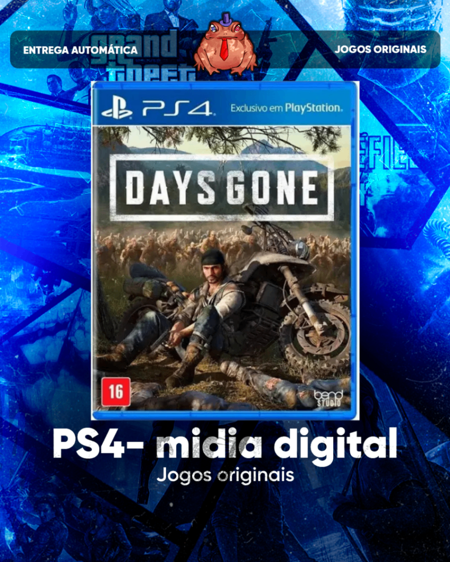 Days Gone Primária-Ps4