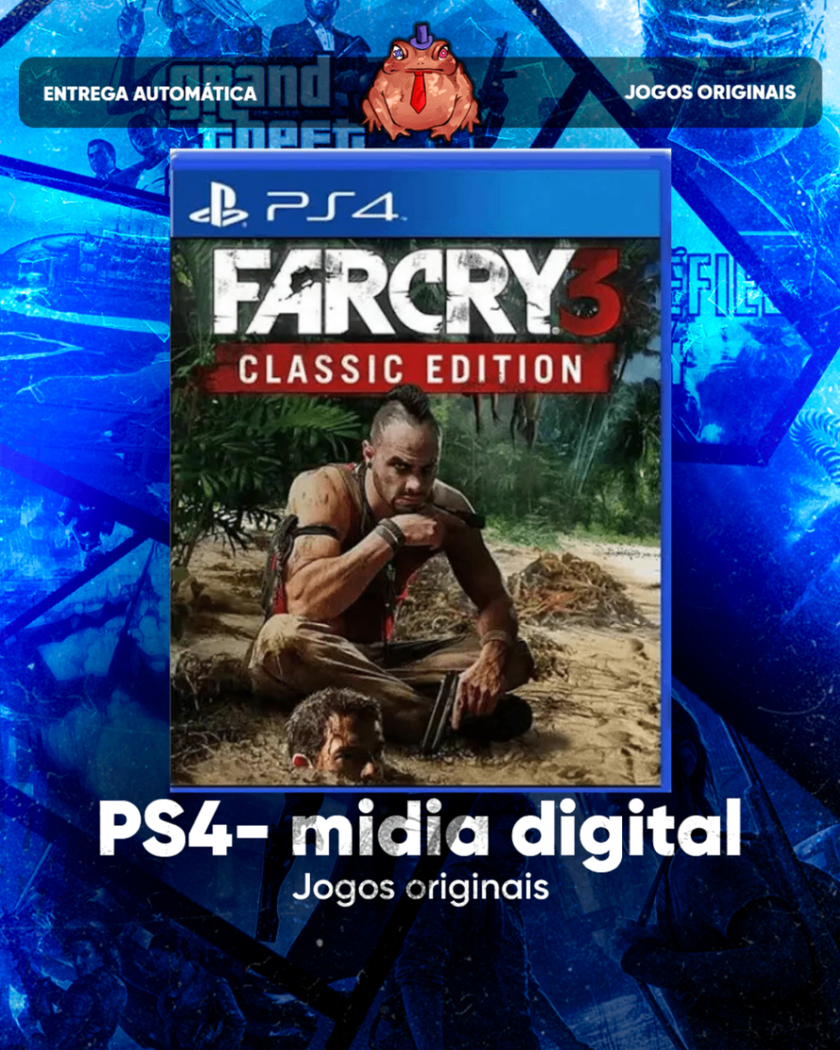 Far Cry 3 Classic Edition Primária - Ps4