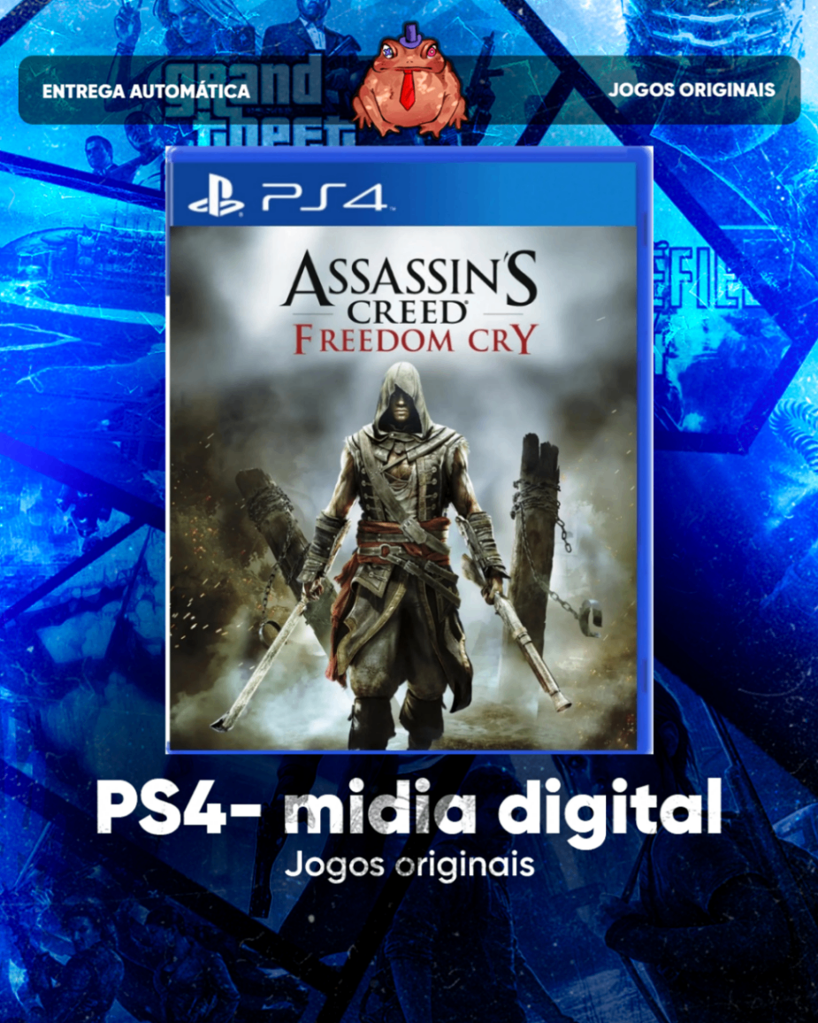 Assassins Creed Freedom Cry Primária-Ps4