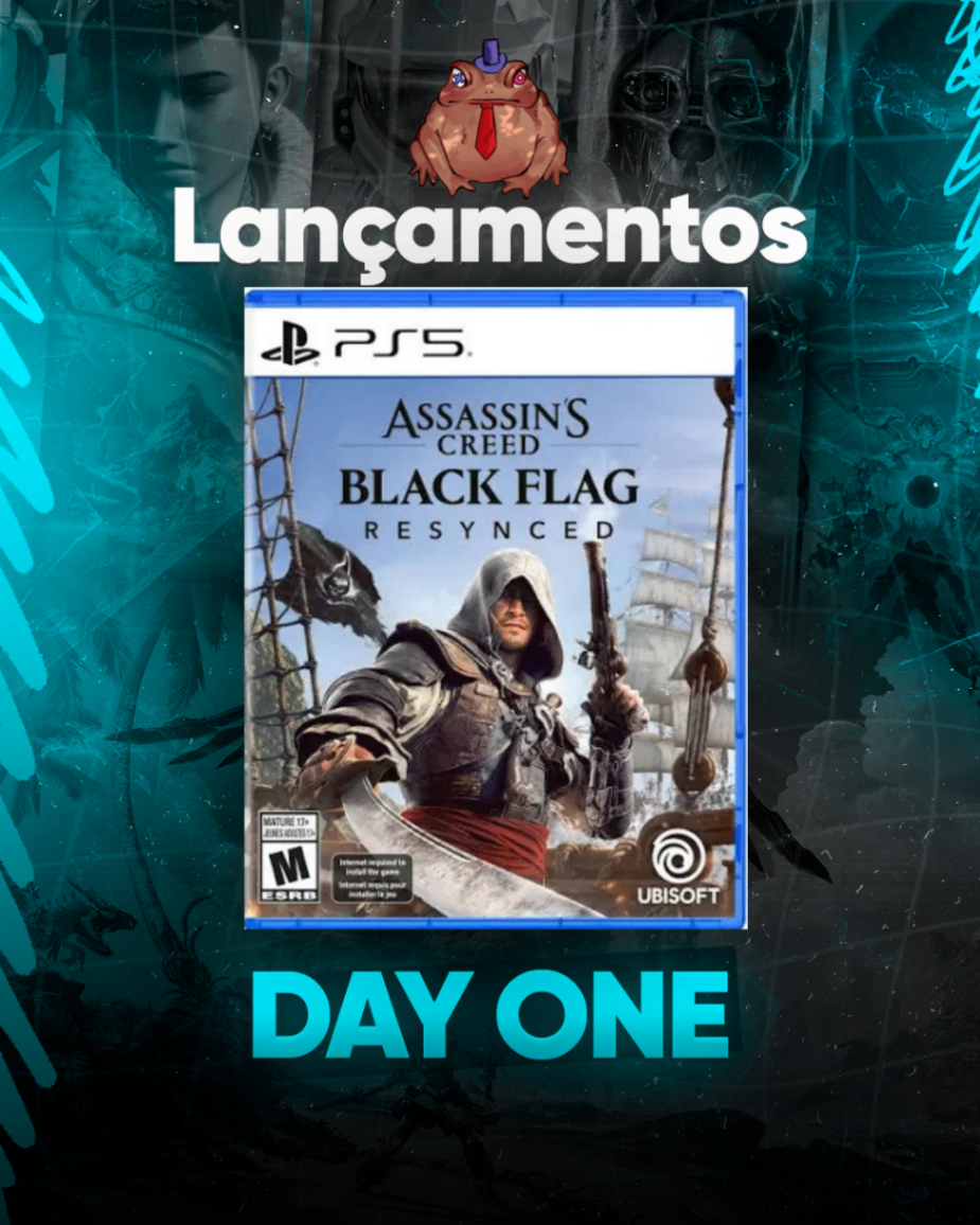 Assassin's Creed Black Flag Resynced Primária Ps5