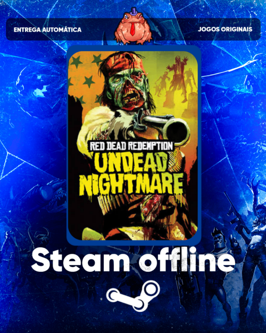 Red dead redemption 1 + Undead Nightmare - Steam Offline