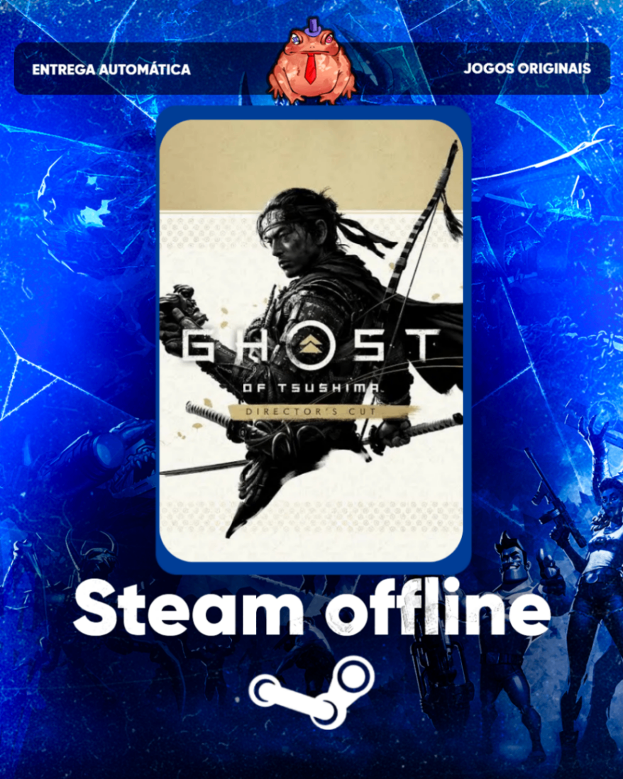 Ghost of Tsushima VERSÃO DO DIRETOR  - Steam Offline