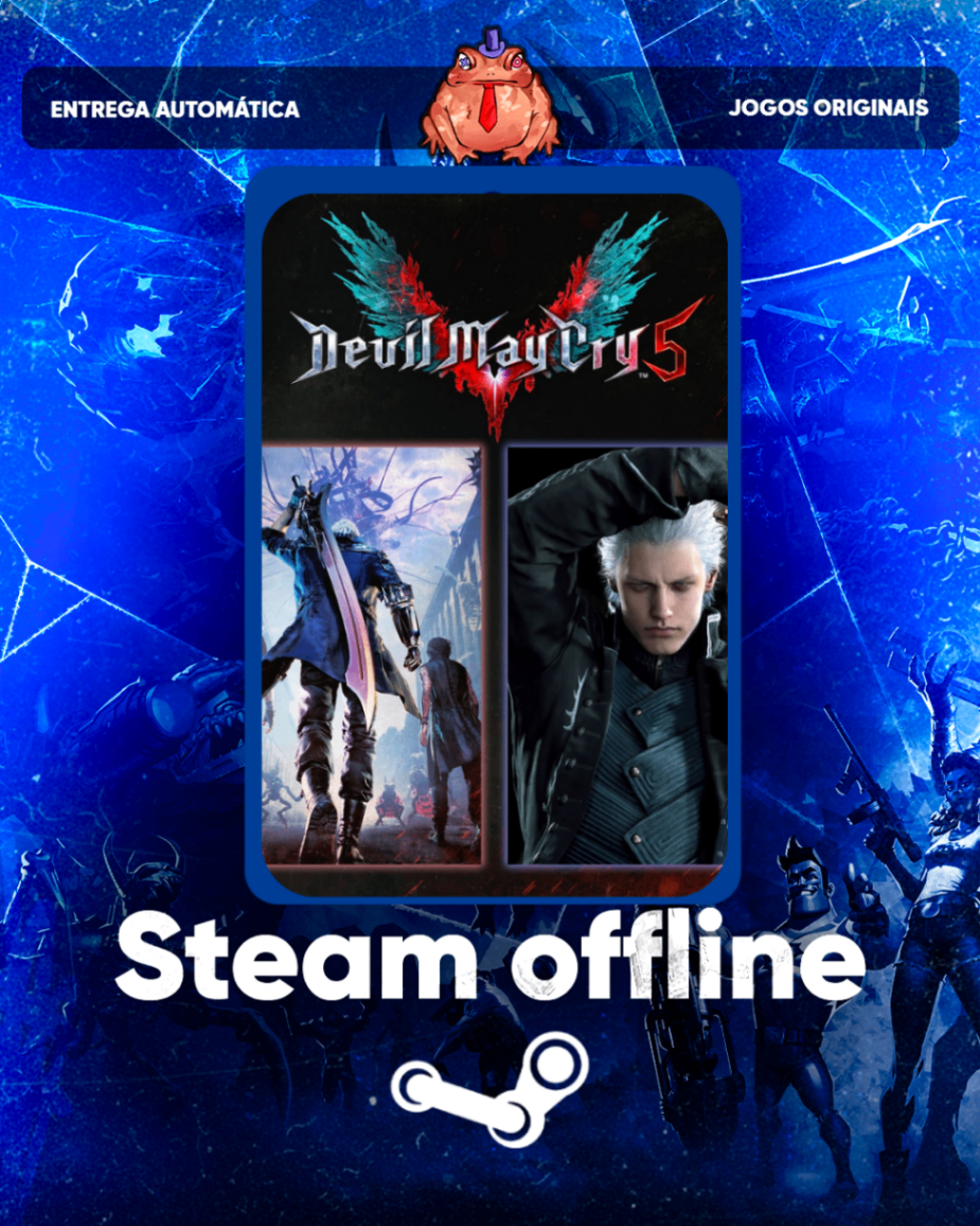 DEVIL MAY CRY 5 DELUXE + VERGIL - Steam Offline
