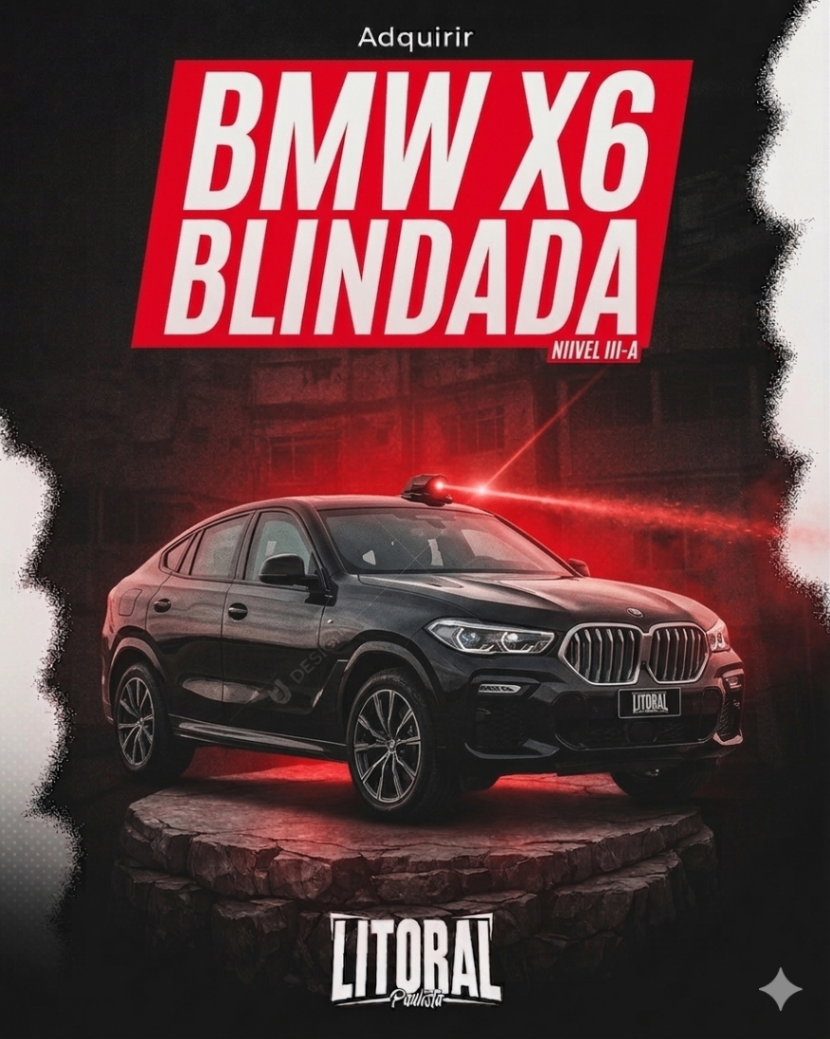 Bmw X6 Blindada Permanente