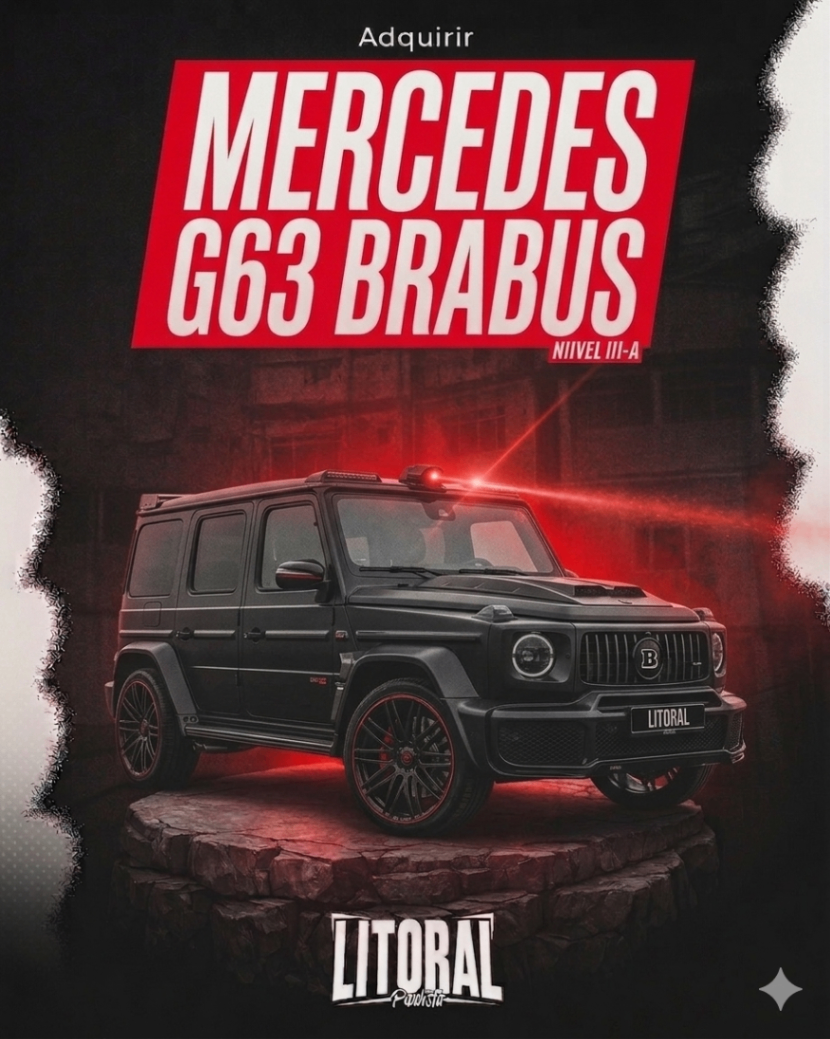 Mercedes G63 Brabus Permanente