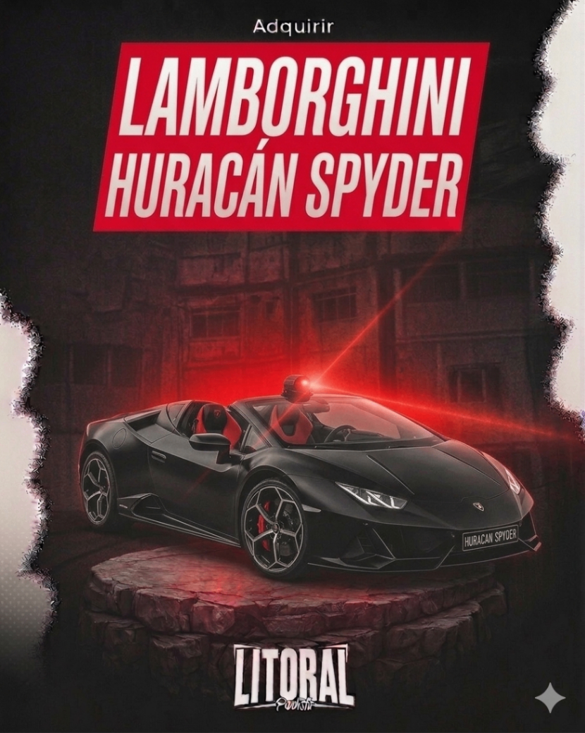 Lamborghini Huracan Spyder Permanente