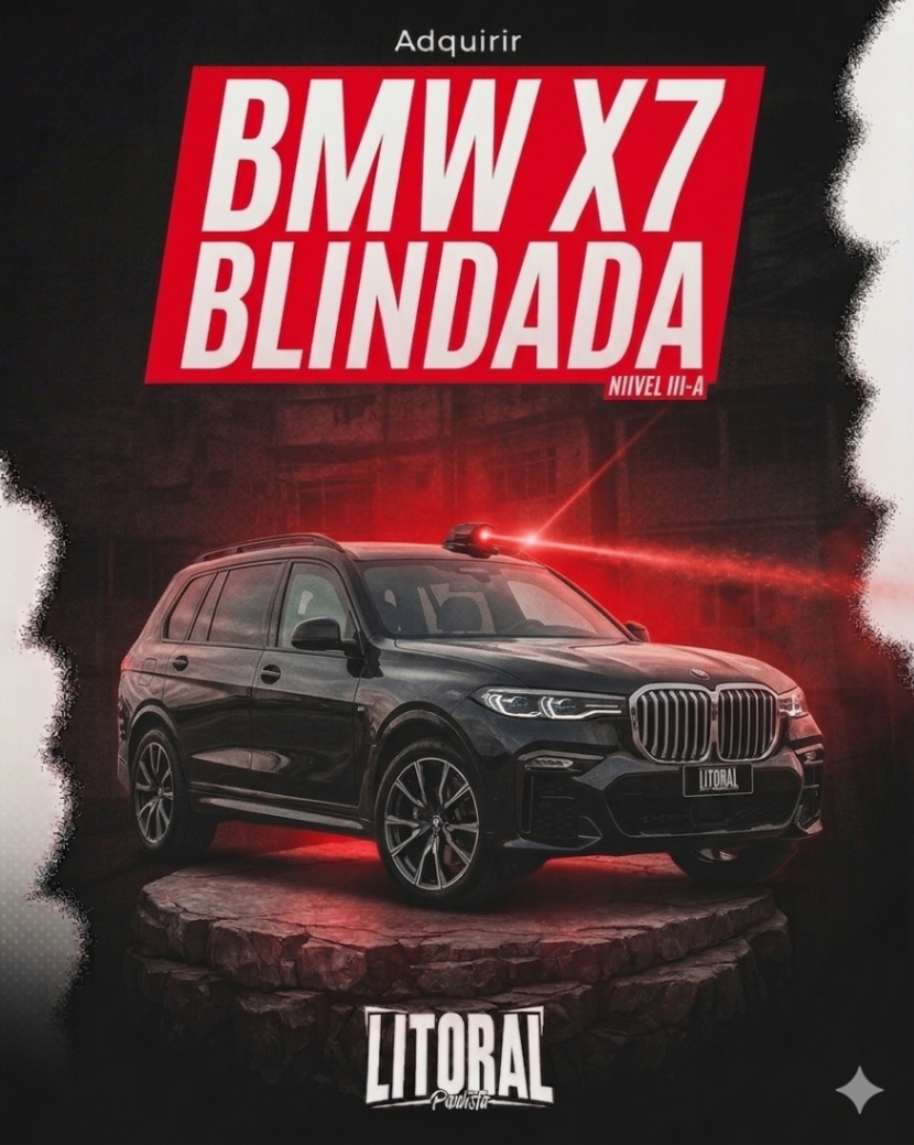 Bmw X7 Blindada Permanente