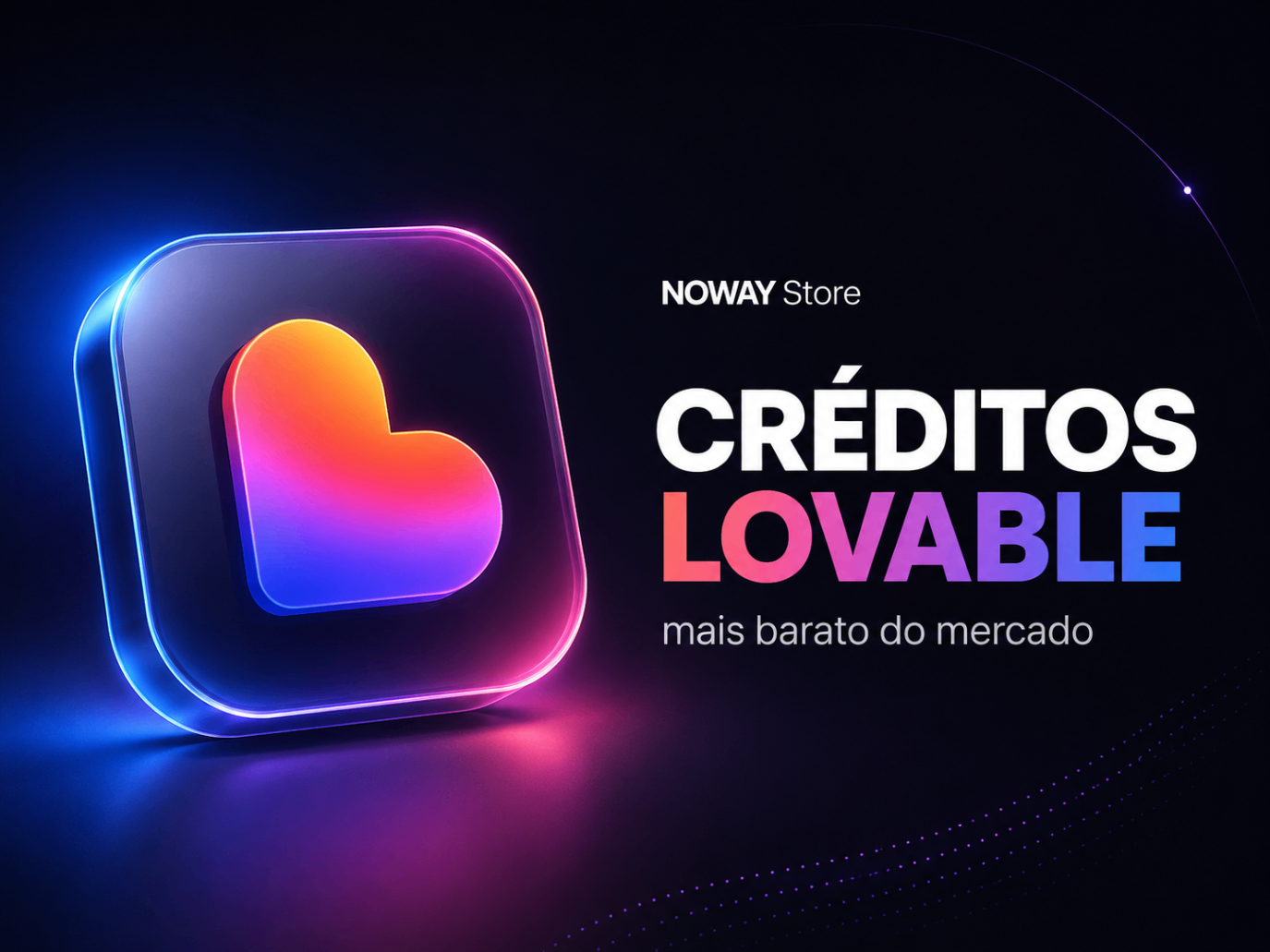 💙 LOVABLE CRÉDITOS - FAÇA UM SITE PARA VOCÊ