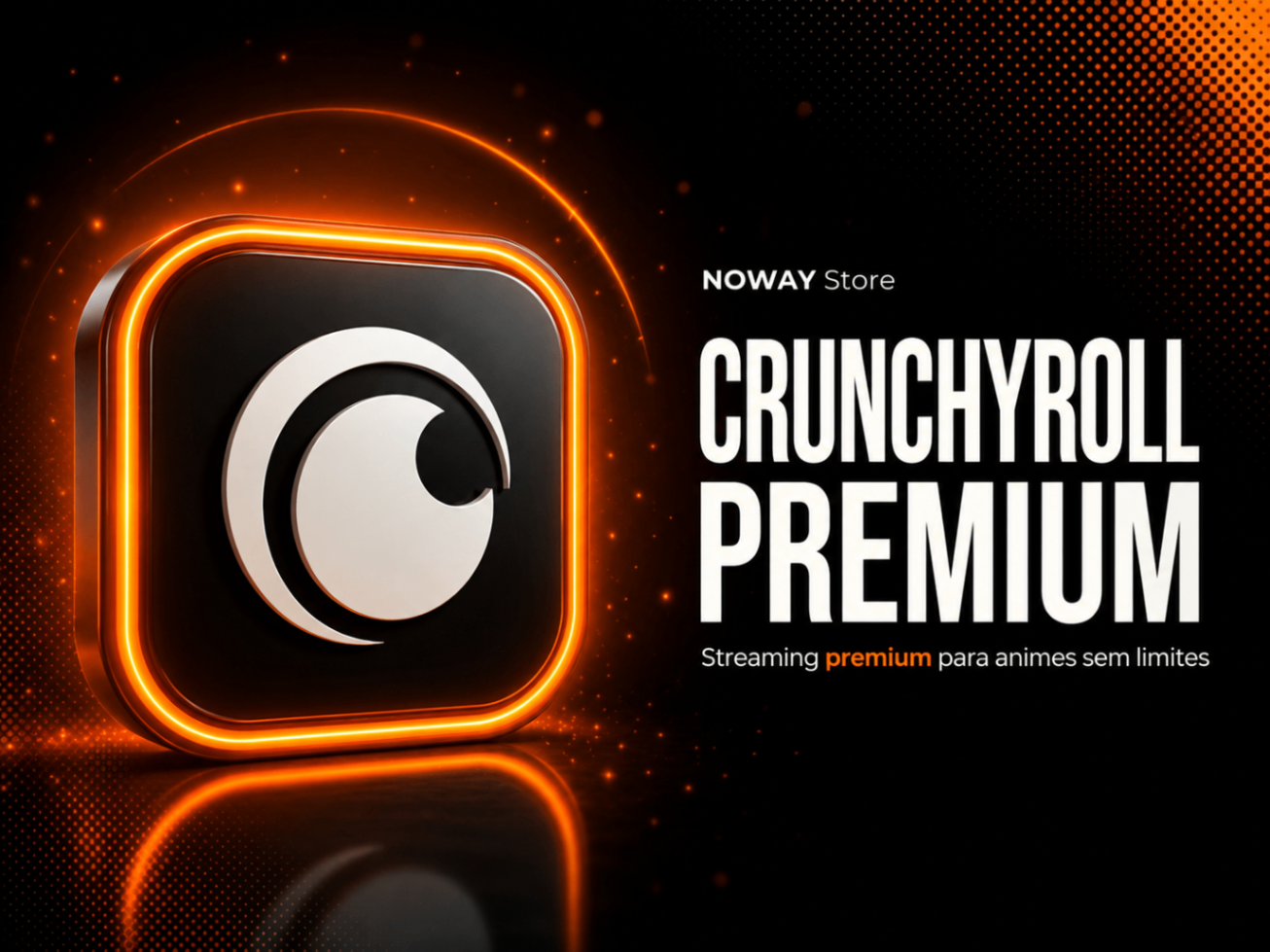 🍥 CRUNCHYROLL PREMIUM - ANIMES SEM LIMITES