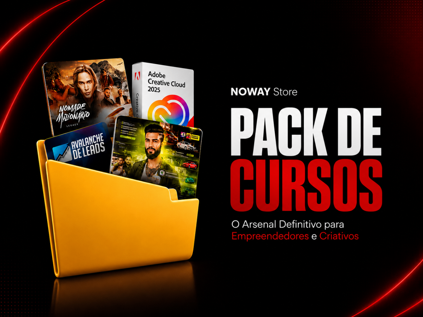 📕 PACK DE CURSOS NOWAY STORE - Empreendedores e Criativos