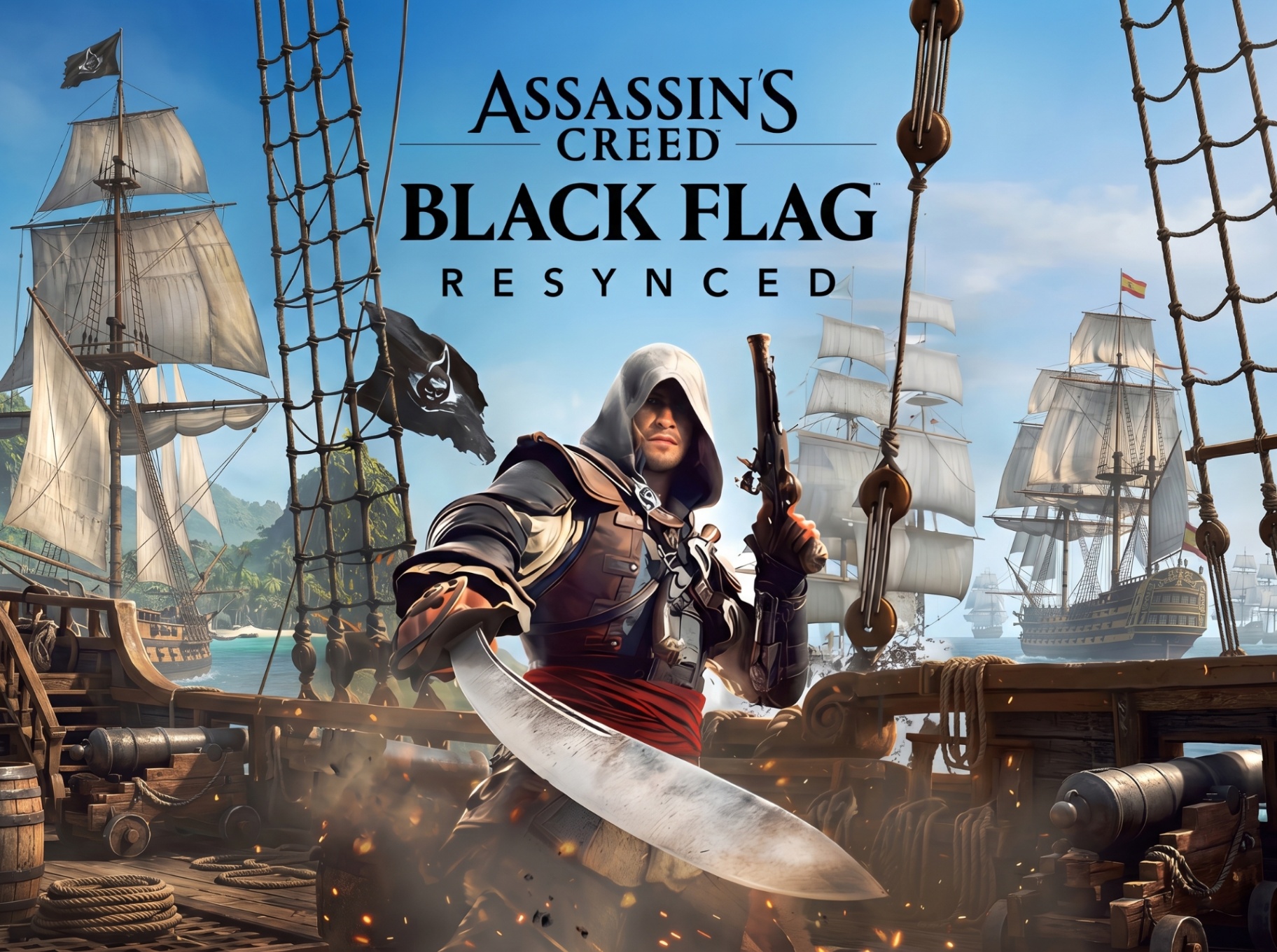 🏴‍☠️ ASSASSIN'S CREED BLACK FLAG RESYNCED PRÉ-VENDA