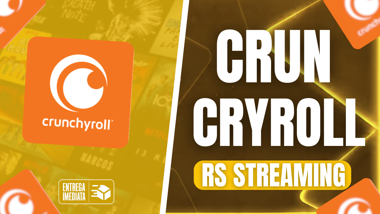 🈶 TELA CRUNCHYROLL - 30 DIAS