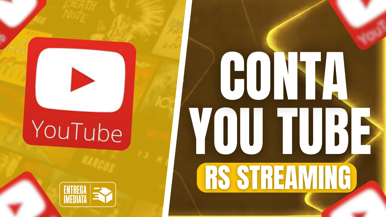 🤍CONTA YOU TUBE PREMIUM