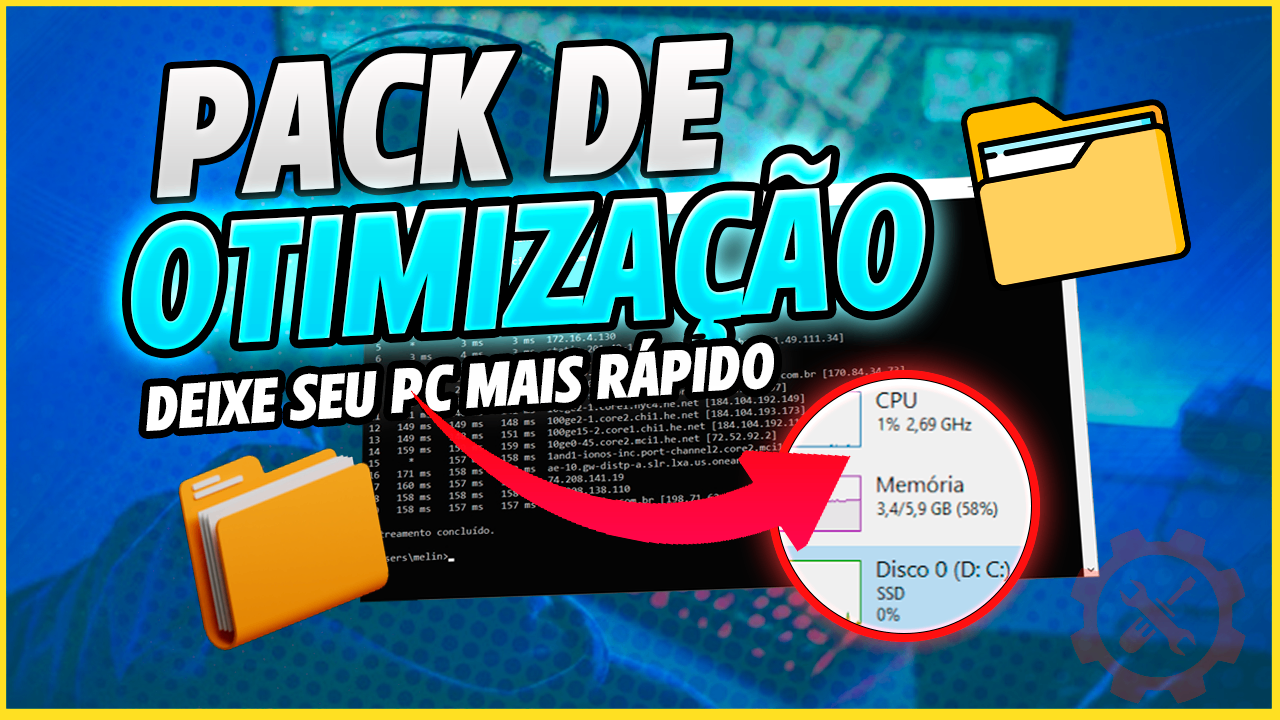 PACK OTIMIZAÇÃO PC / BOOSTING FPS