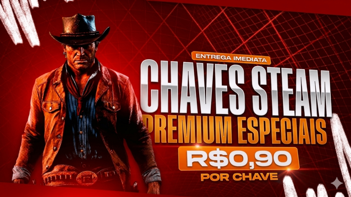 10X STEAM KEY PREMIUM ALEATÓRIAS + 5 JOGOS BRINDE