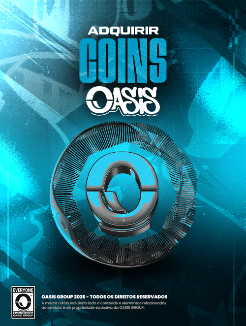 280 Oásis Coins + 20 Bônus