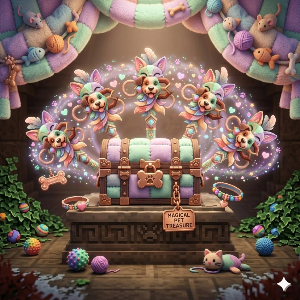 10x CHAVE COLEÇÃO DE SKINS DE PETS
