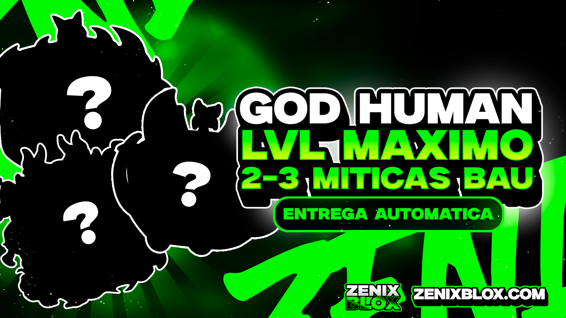 🎲 LEVEL 2800 + 2-3 MITÍCAS NO INVENTÁRIO E GOD HUMAN