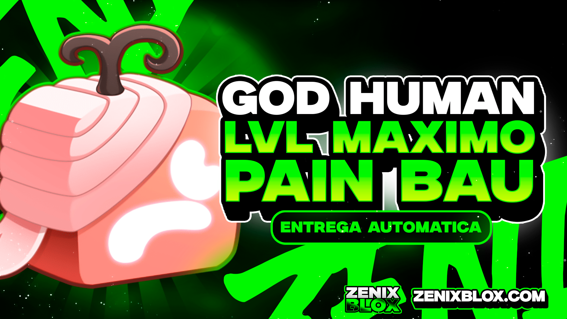 😣 LEVEL 2800 + PAIN NO INVETARIO COM GOD HUMAN