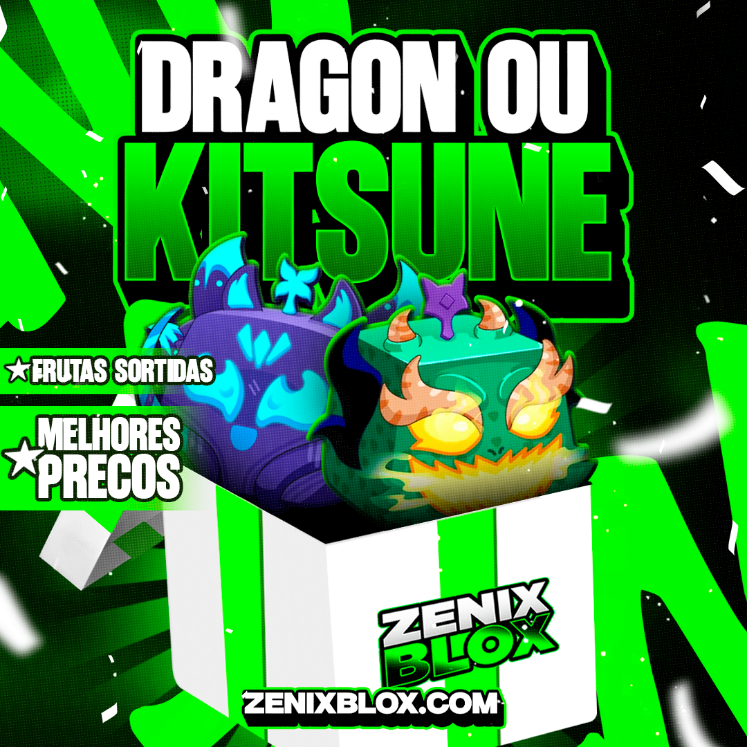 🦊🐲KITSUNE OU DRAGON NO INVENTÁRIO 🦊🐲