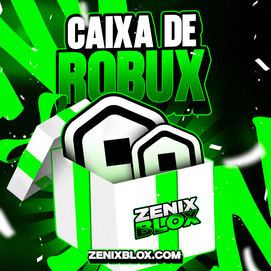 💎 CAIXA ROBUX (SORTE🍀) de 1000 até 50.000 Robux! 🔥