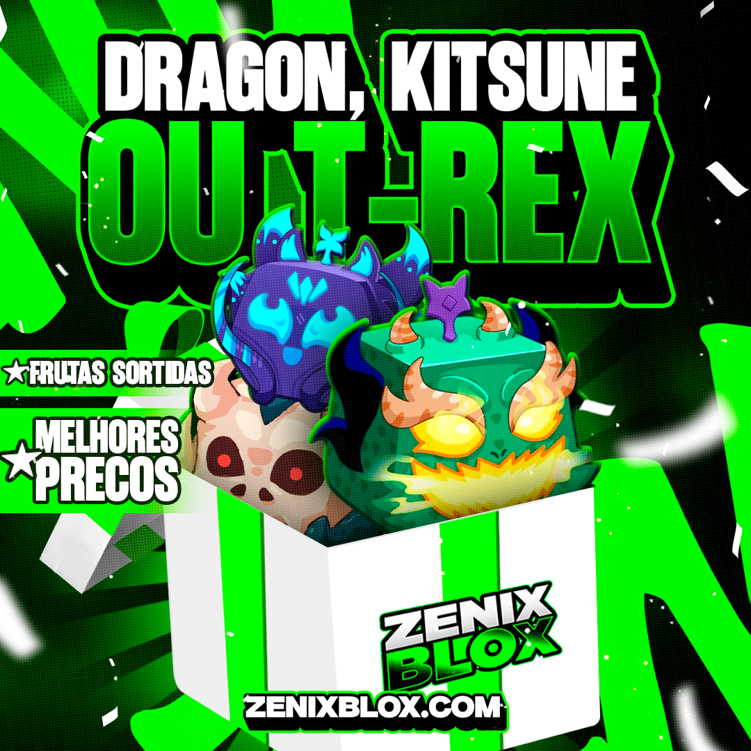 🦊🐲🦖 KITSUNE, DRAGON OU T-REX NO INVENTÁRIO🦊🐲🦖