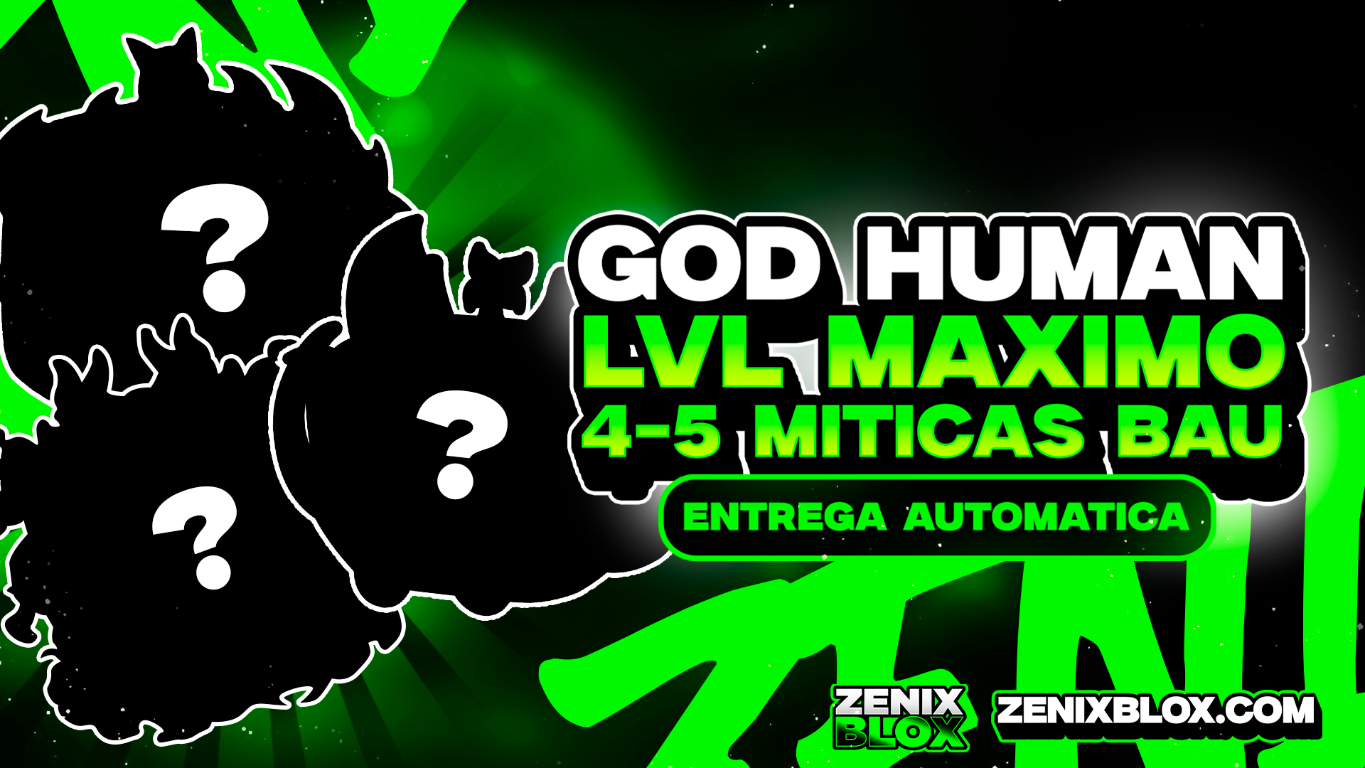 🎲 LEVEL 2800 + 4-5 MITÍCAS NO INVENTÁRIO E GOD HUMAN