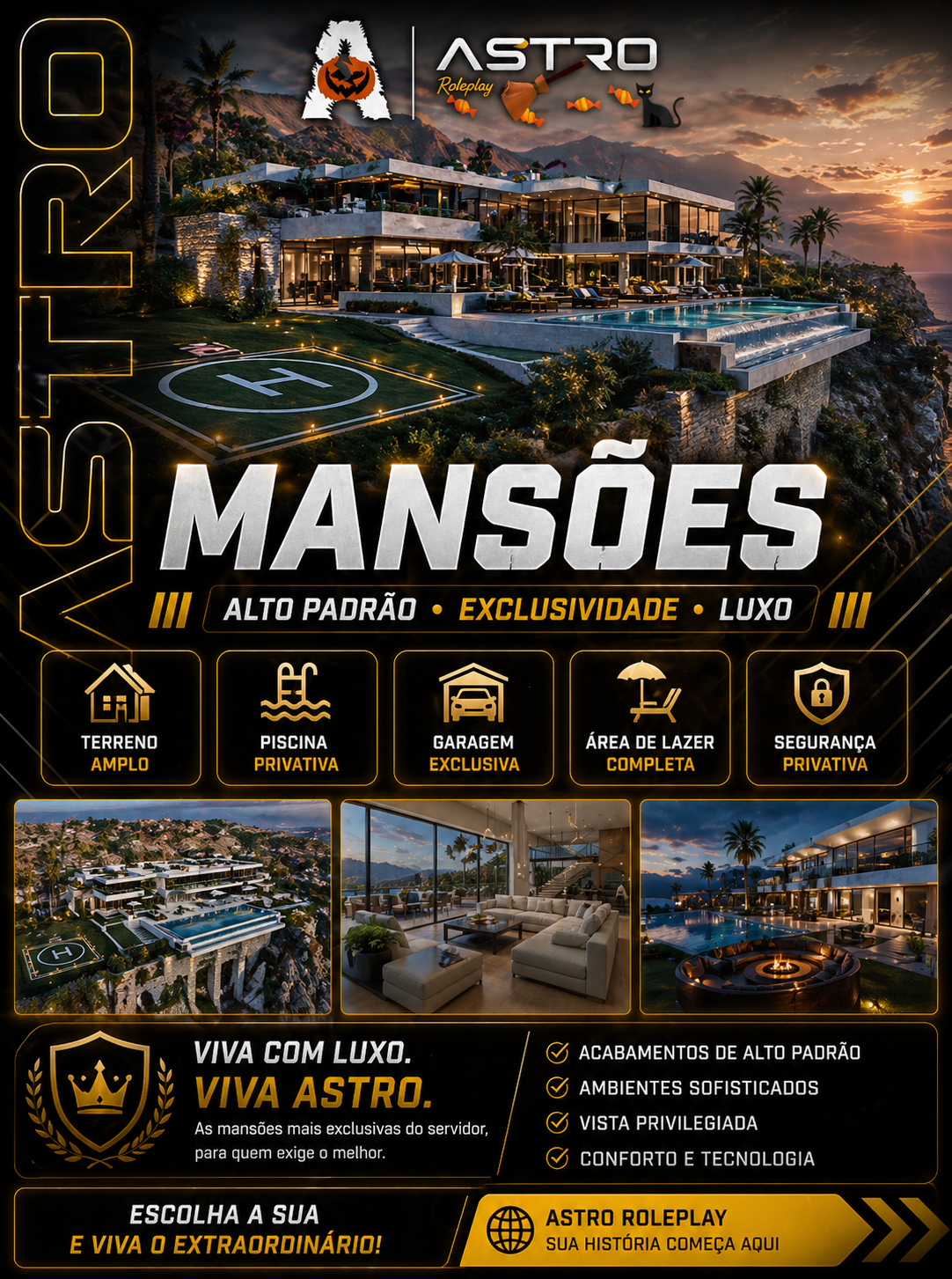 💒 MANSÕES EXCLUSIVAS