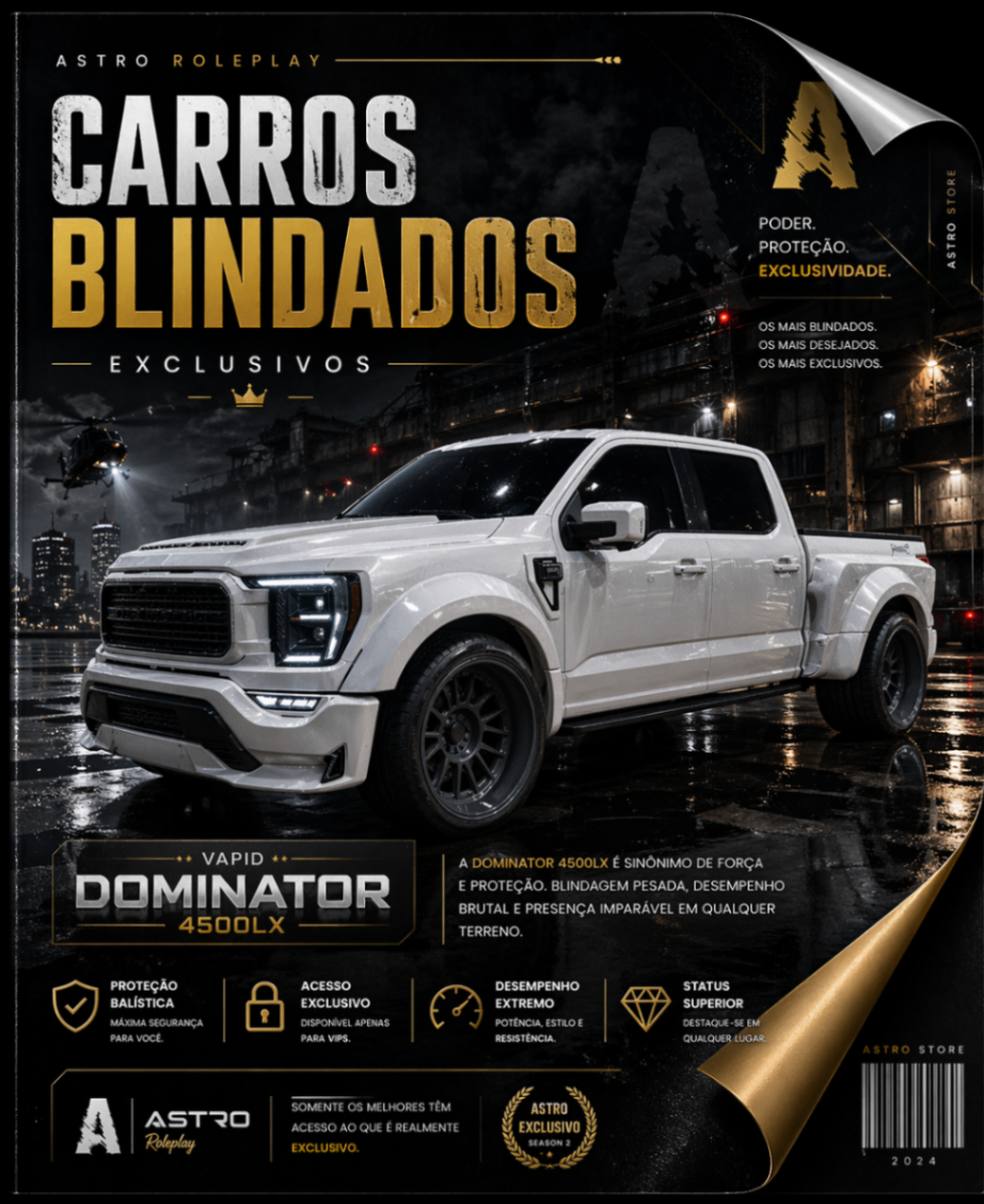 Vapid Dominator - 30 DIAS