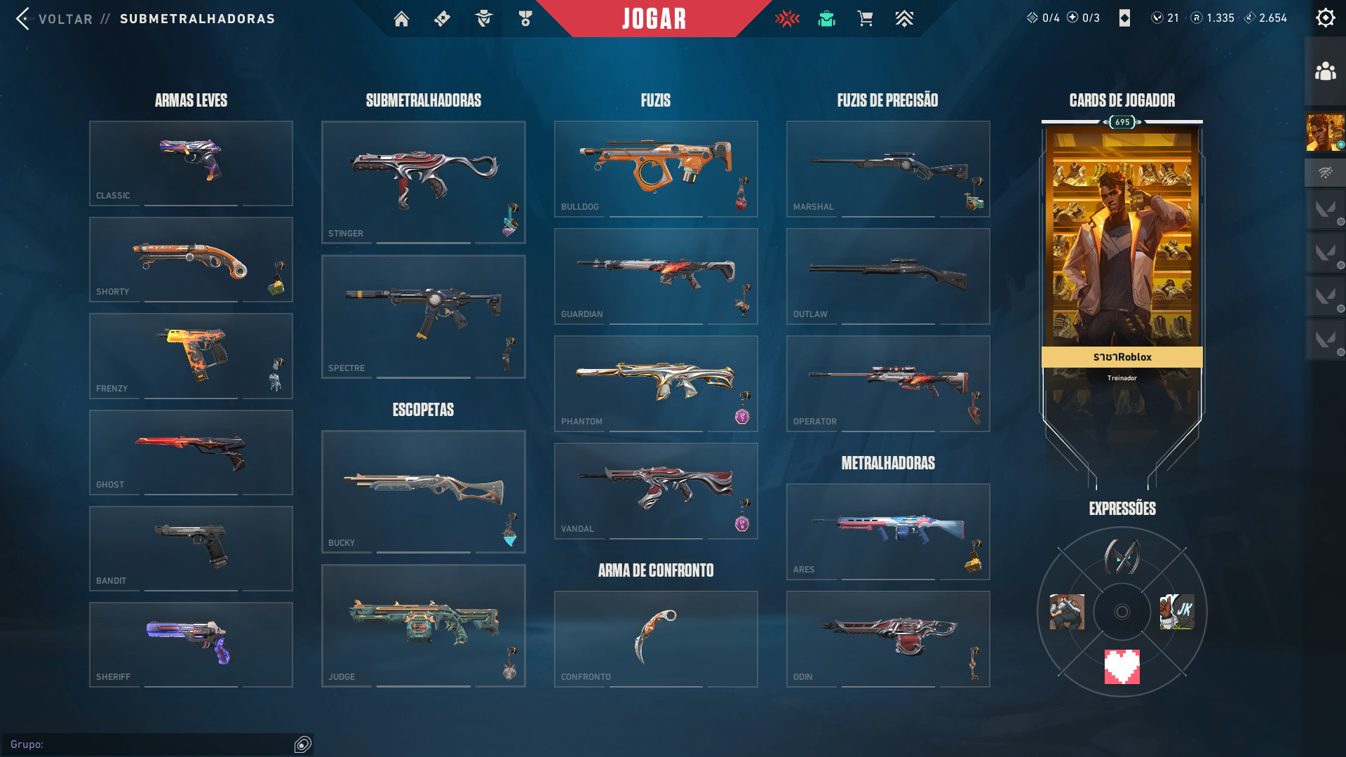 VALORANT LEVEL 695 FULL ACCESS - 137 SKINS